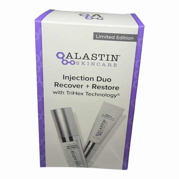 ALASTIN Skincare INJECTION DUO (RECOVER + RESTORE) 0.33 fl oz & 0.5 fl oz NIB - Picture 2 of 4